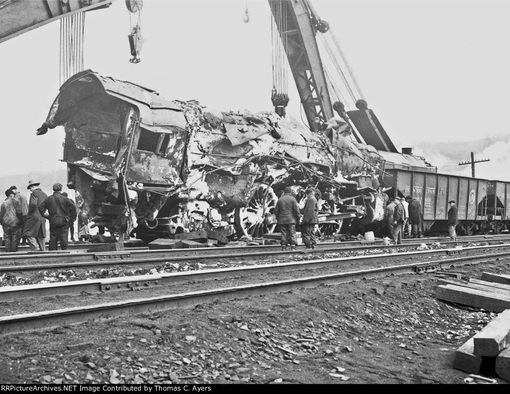 PRR "Red Arrow" Wreck, Recovery, #5 of 14